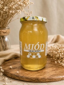 Miód AKACJOWY 1,2 KG