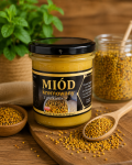 Miód kremowany z PYŁKIEM 420 g